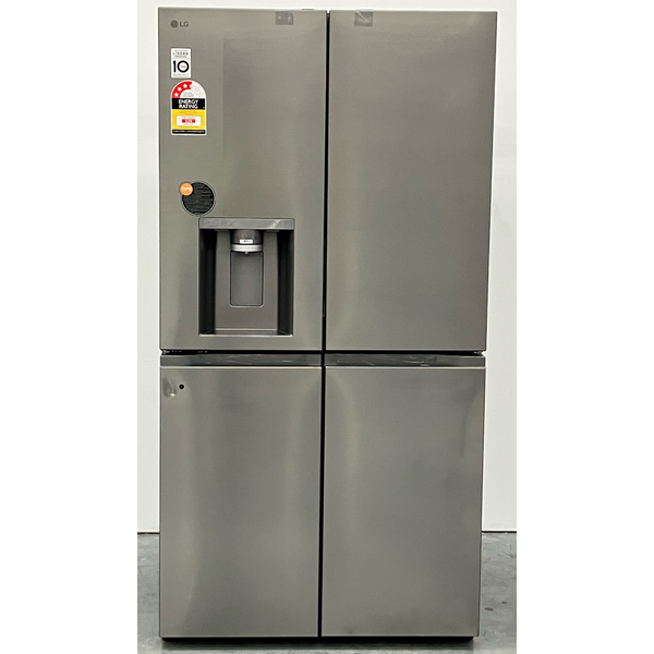 LG 637L French Door Fridge with Ice and Water Stainless Steel GF-L700PL