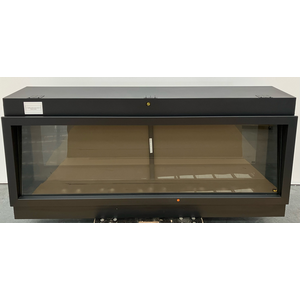 Remii 65 Inch Extra Tall Indoor Built-In Electric Fireplace with Black Steel Surround 102765-XT