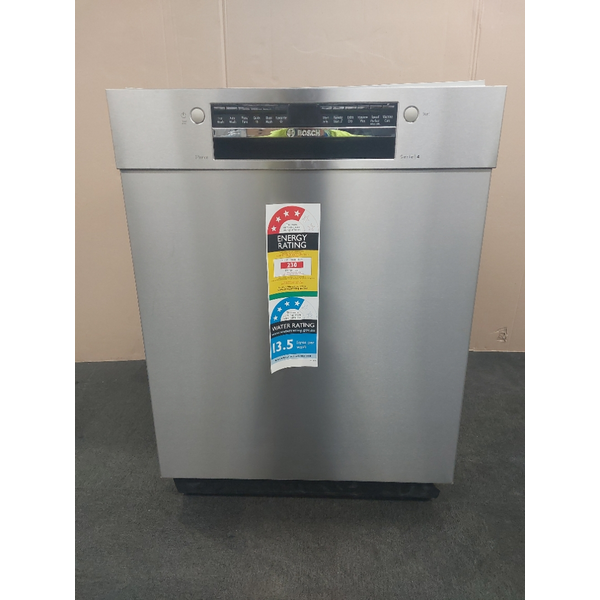 Bosch 60cm Series 4 Built Under Stainless Steel Dishwasher SMU4HTS01A