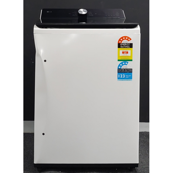 LG Series 5 12kg AI Top Load Washing Machine Essence White WTX5-12W