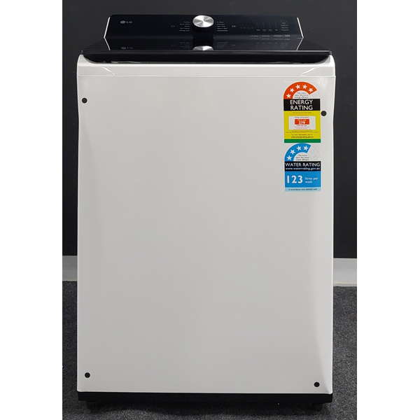 LG Series 5 12kg AI Top Load Washing Machine Essence White WTX5-12W