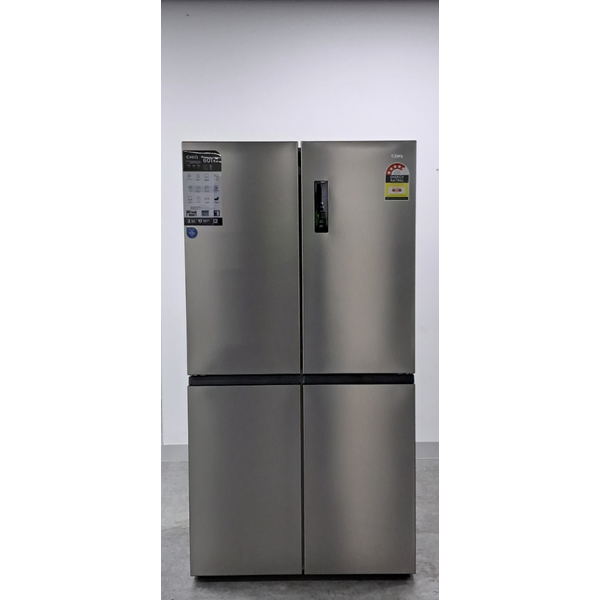 CHiQ 601L French Door Fridge Silver CCD596NS