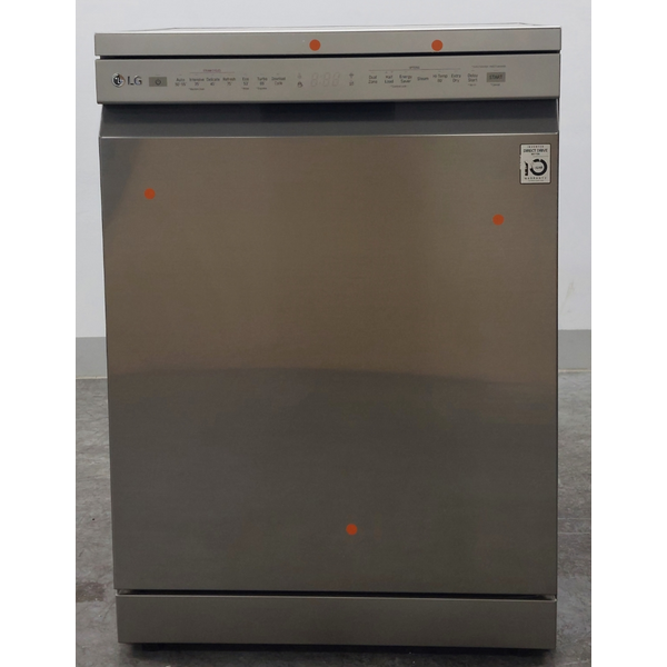 LG 60cm 14 Place Setting QuadWash Freestanding Dishwasher Stainless Steel XD4B24PS