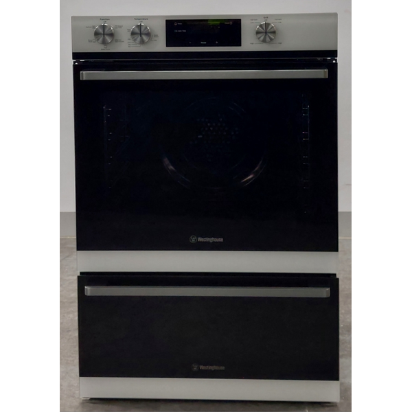 Westinghouse 60cm Multi-Function Oven with Separate Grill White WVE6565WD
