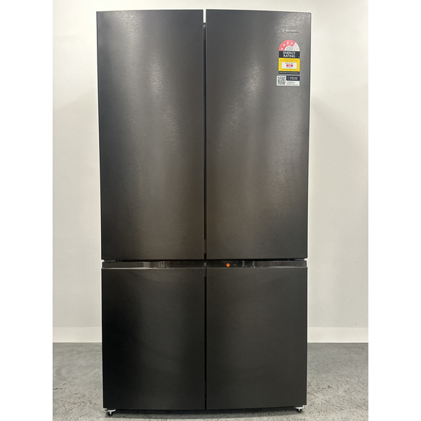 Westinghouse 547L Quad Door Refrigerator Matte Black WQE5400BD