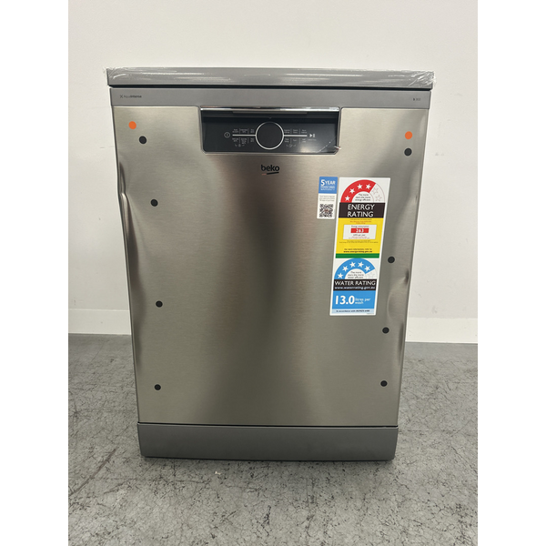 Beko 60cm Freestanding Dishwasher 16 Place Platinum Steel BDFB1630X