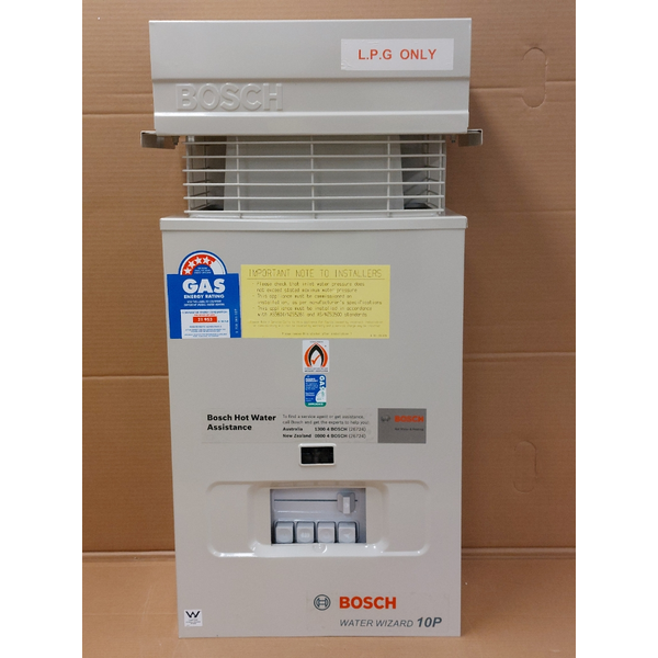 Bosch Pilot Ignition Continuous Flow LPG Gas Hot Water System 9707061028