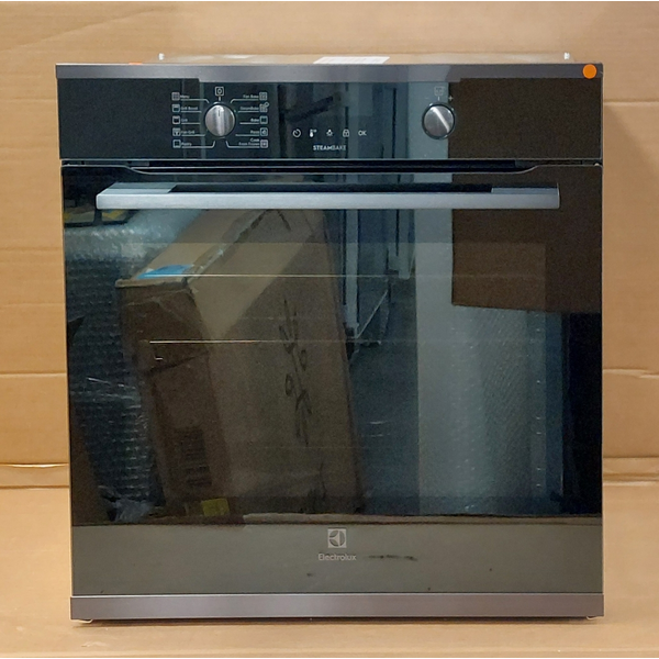 Electrolux 60cm Pyrolytic Dark Stainless Steel Oven with SteamBake EVEP614DSE