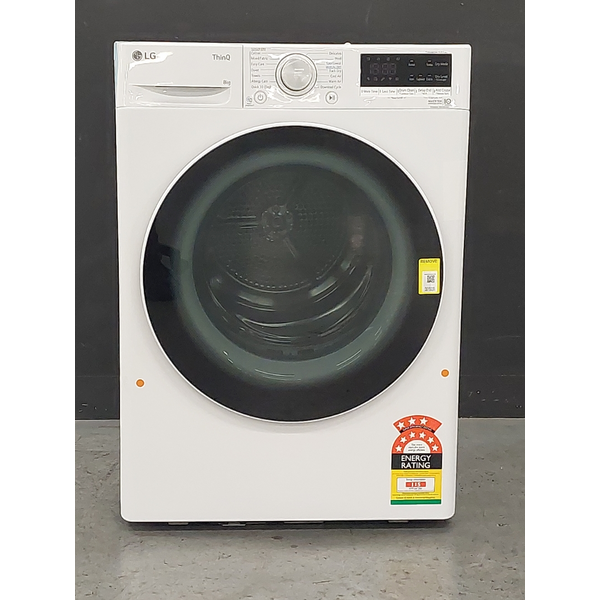 LG 8kg Heat Pump Dryer with Inverter Control DVH5-08W