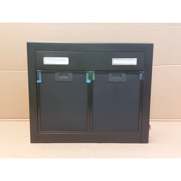 Haier 60cm 600 Series Wall Mounted Canopy Rangehood Black HC60BMB2