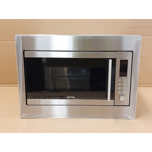 Smeg 31L Built-In Microwave with Trim Kit SMO31XT