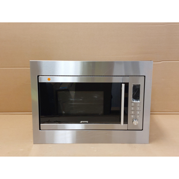 Smeg 31L Built-In Microwave with Trim Kit SMO31XT
