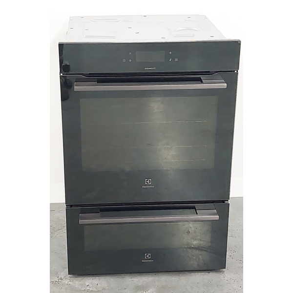 Electrolux 60cm Series 600 Multifunction Double Oven Dark Stainless Steel EVEP6626DF