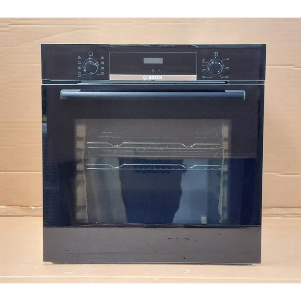 Bosch 60cm Series 4 Electric MultiFunction Built-in Oven Black HBA534BB3A