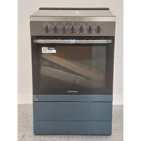 Westinghouse 60cm Electric Freestanding Oven - Dark Stainless Steel WFE646DSCB