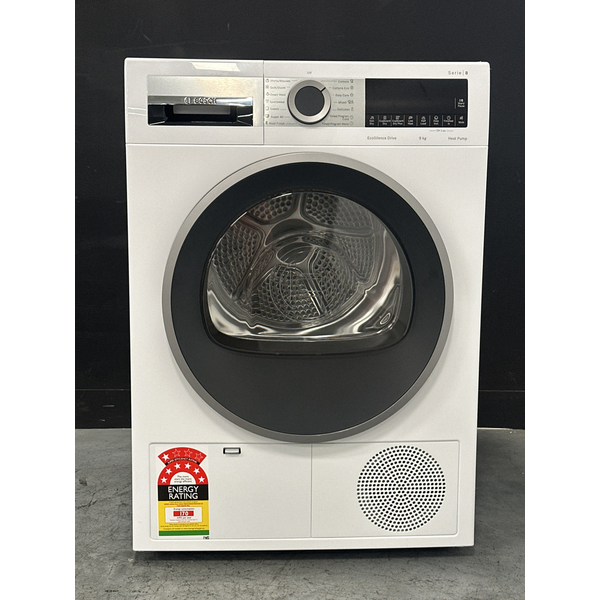 Bosch Series 8 9kg Heat Pump Tumble Dryer WQG24201AU