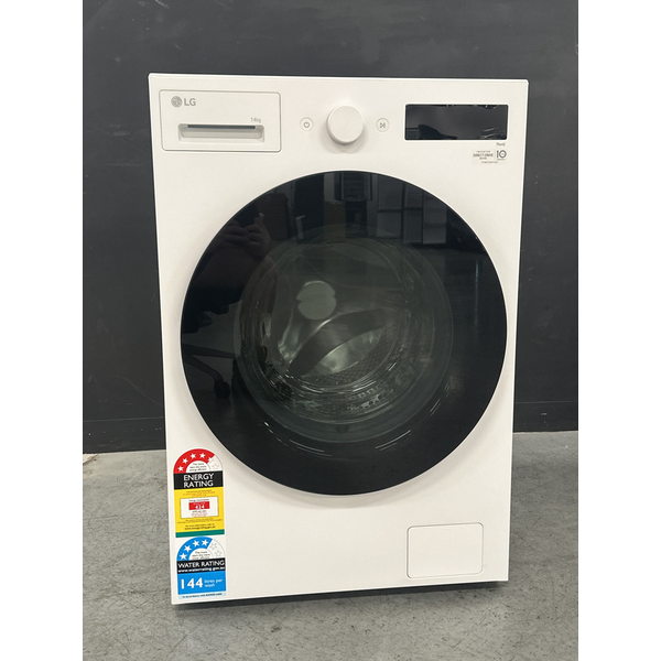 LG XL Series 14kg AI Front Load Washing Machine Matte White WXLS-1014WX