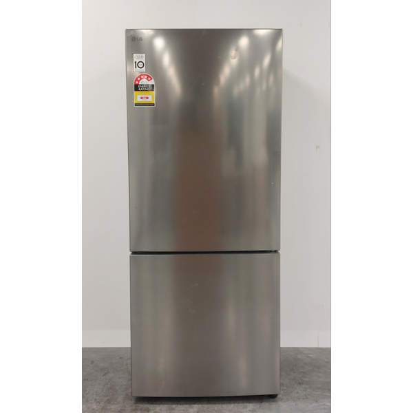 LG 420L Bottom Mount Fridge Stainless Steel GB-455PL