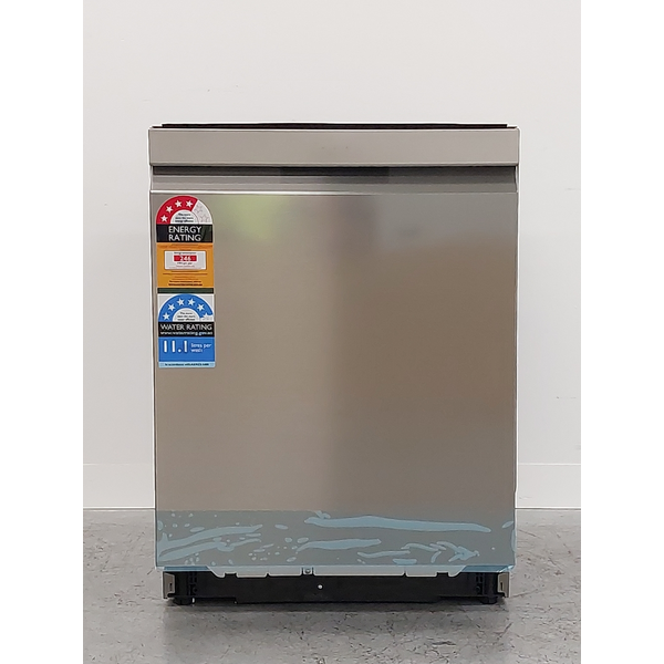 LG 60cm Dishwasher UnderBench Hidden Control with Steam-Platinum Steel XD3A25UPS