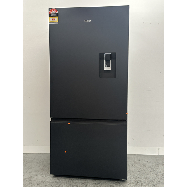 Haier 514L Bottom Mount Refrigerator with Non-Plumbed Water Dispenser Black HRF510BHC