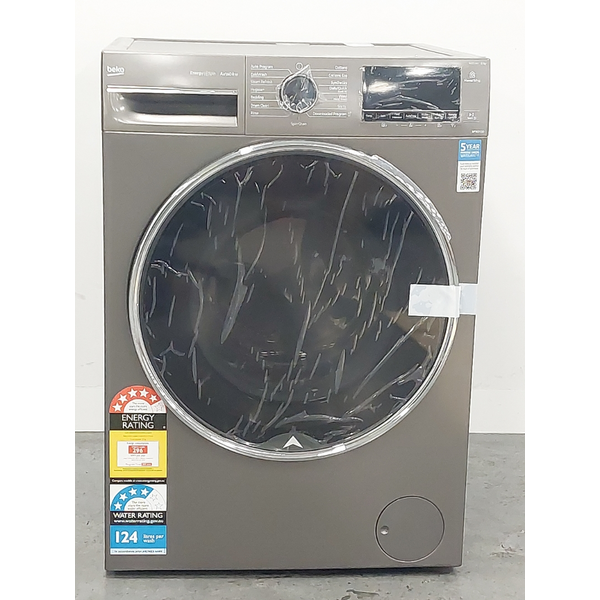 Beko 12kg Front Load Washing Machine with AutoDose and Steam Graphite BFLB123ADG