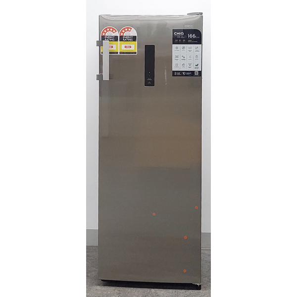 CHiQ 166L Upright Hybrid Freezer Stainless Steel CSH165NSS