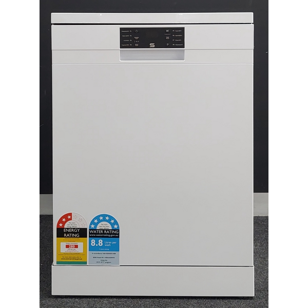 Seiki 60cm White Freestanding Dishwasher SC-1300AU6DWW
