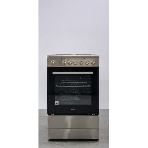 Mykin 54cm Freestanding Oven with Electric Cooktop Stainless Steel M54OSES