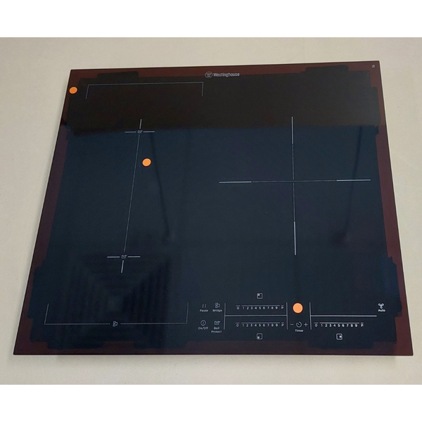 Westinghouse 60cm 3 Zone Induction Cooktop Bridge Zone and Hob2Hood WHI635BD