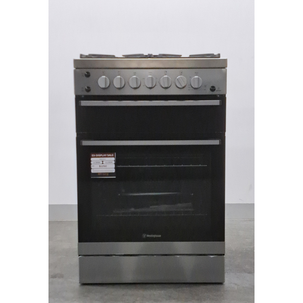 Westinghouse 60cm Freestanding LPG Gas Oven/Stove WFG612SCLP