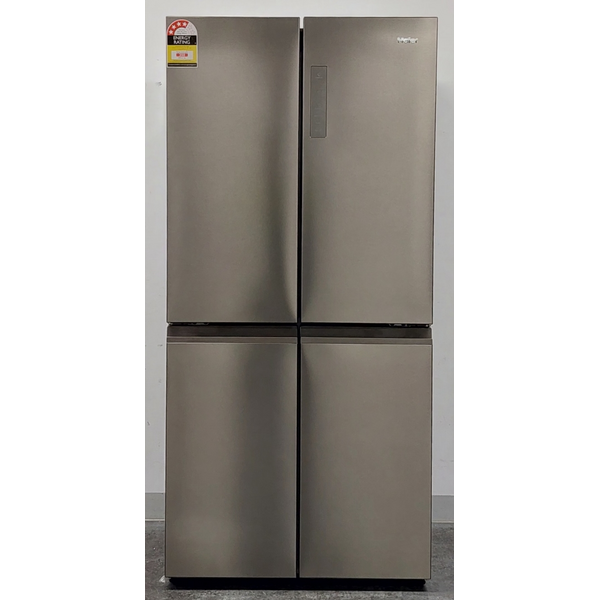 Haier 463L Quad Door Refrigerator Satina Silver HRF530YS