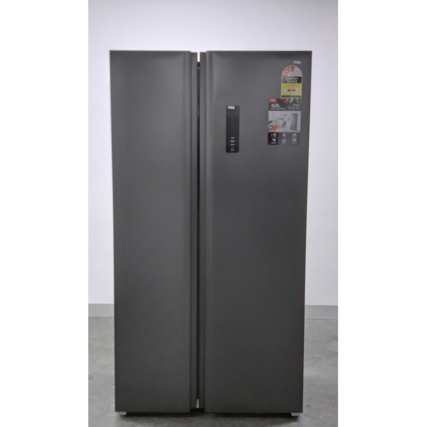 TCL 505L Side by Side Refrigerator Grey P525SBC