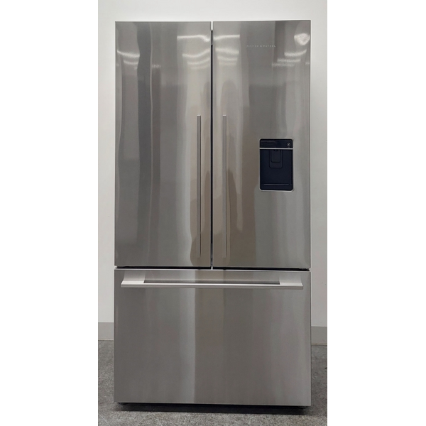 Fisher & Paykel Series 7 569L French Door Refrigerator with Ice and Water Stainless Steel RF610ADUX5