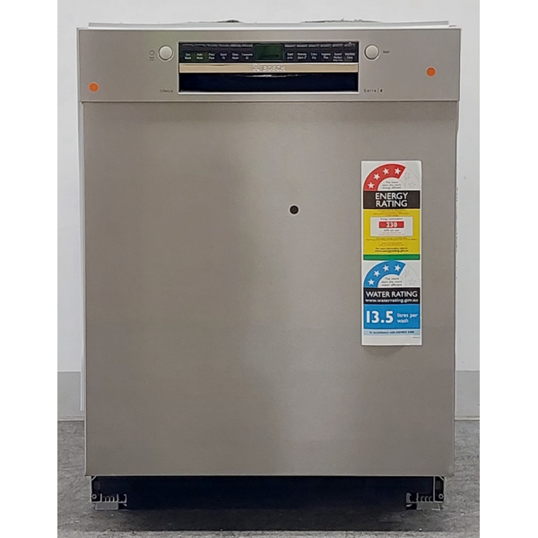 Bosch 60cm Series 4 Built Under Stainless Steel Dishwasher SMU4HTS01A