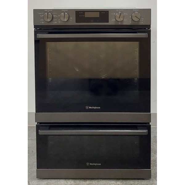 Westinghouse 60cm Multi-Function Double Oven Dark Stainless Steel WVE6526DD