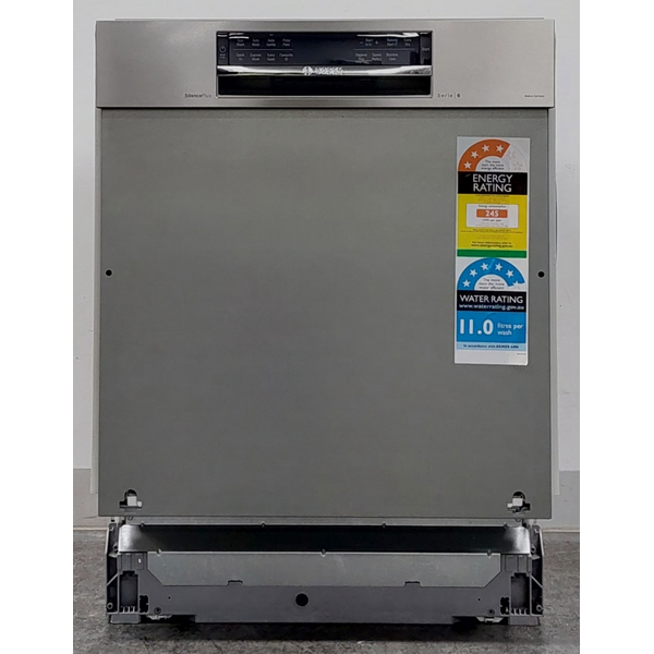Bosch 60cm Series 6 Semi-Integrated Dishwasher SMI6HCS01A
