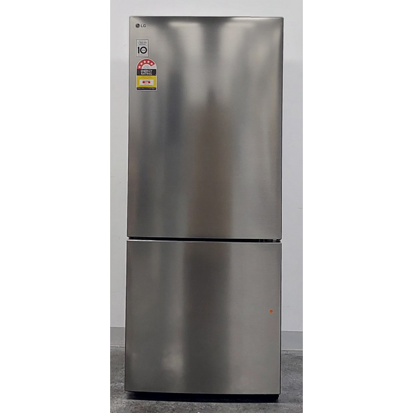 LG 420L Bottom Mount Fridge Stainless Steel GB-455PL