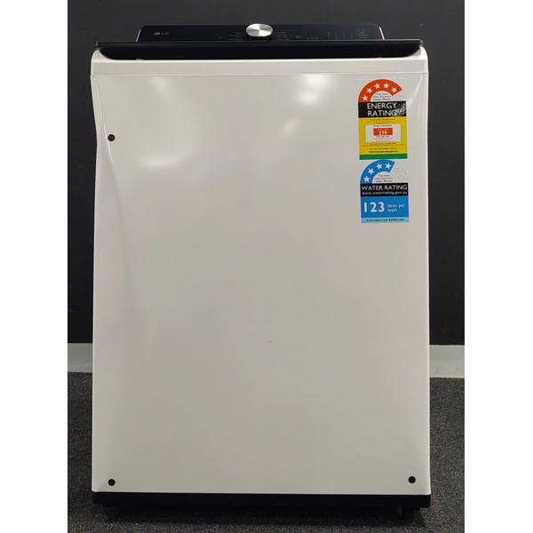LG Series 5 12kg AI Top Load Washing Machine Essence White WTX5-12W