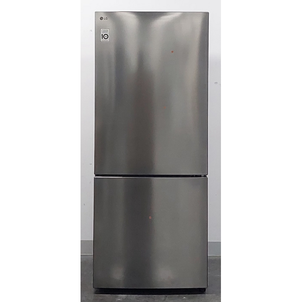 LG 420L Bottom Mount Fridge Stainless Steel GB-455PL