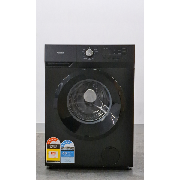Mykin 8kg Front Load Washing Machine Black MFLW800B