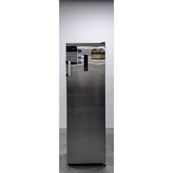 CHiQ 206L Hybrid Upright Freezer Stainless Steel CSH205NSS