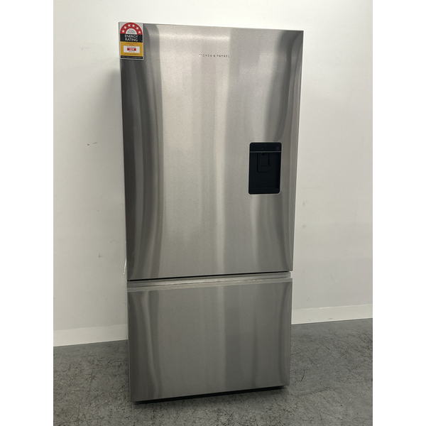Fisher & Paykel Series 5 515L Bottom Mount Fridge with Ice and Water Stainless Steel Right Hinge RF505BRNUX1