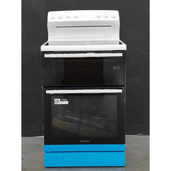 Westinghouse 60cm Fan Forced Electric Freestanding Oven WLE642WCB